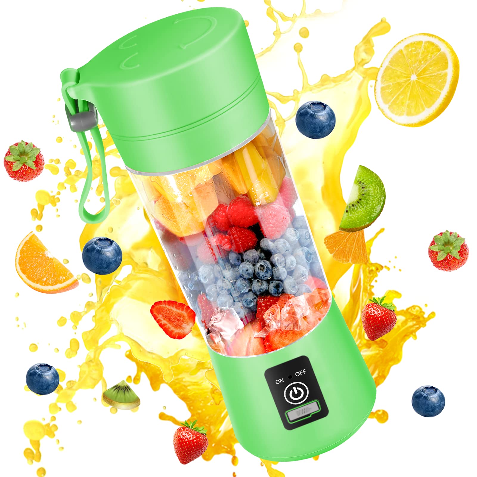 Portable Blender Usb Rechargeable - Taşınabilir Mini Elektrikli Meyve Sıkacağı 380