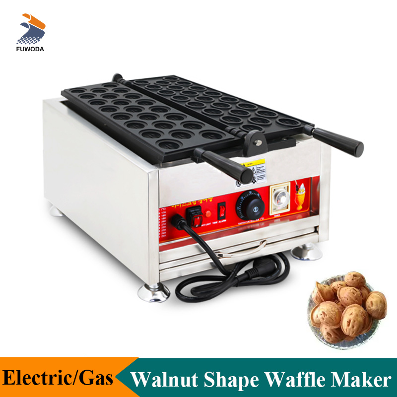 Ticari Ceviz Şekilli Waffle Ma - Mini Waffle Maker Machine incelemesi ve fiyatı