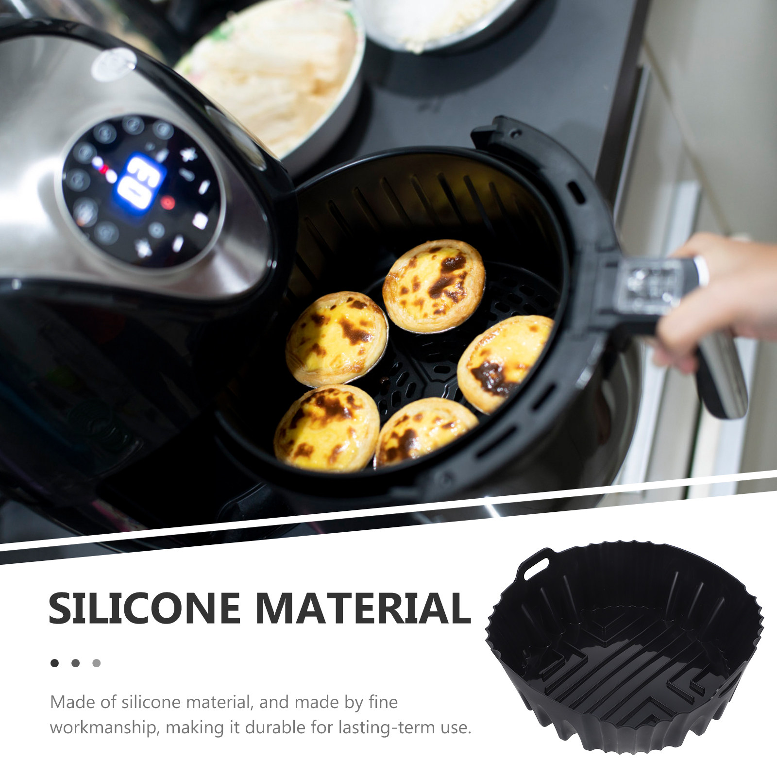 Air Fryer için Silikon Kaplama - Air Fryer Silicone Pot Liner incelemesi ve fiyatı