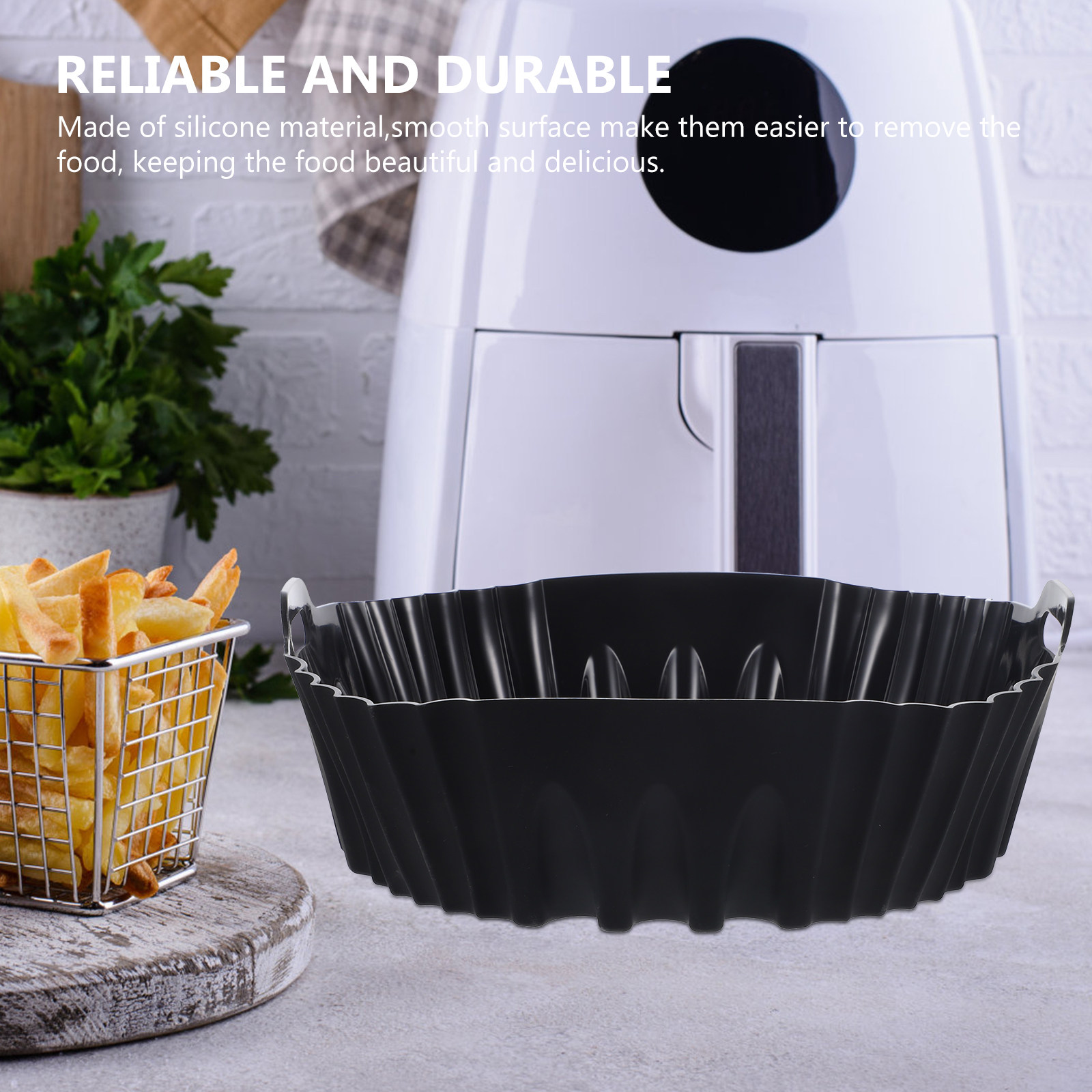Air Fryer için Silikon Kaplama - Air Fryer Silicone Pot Liner incelemesi ve fiyatı