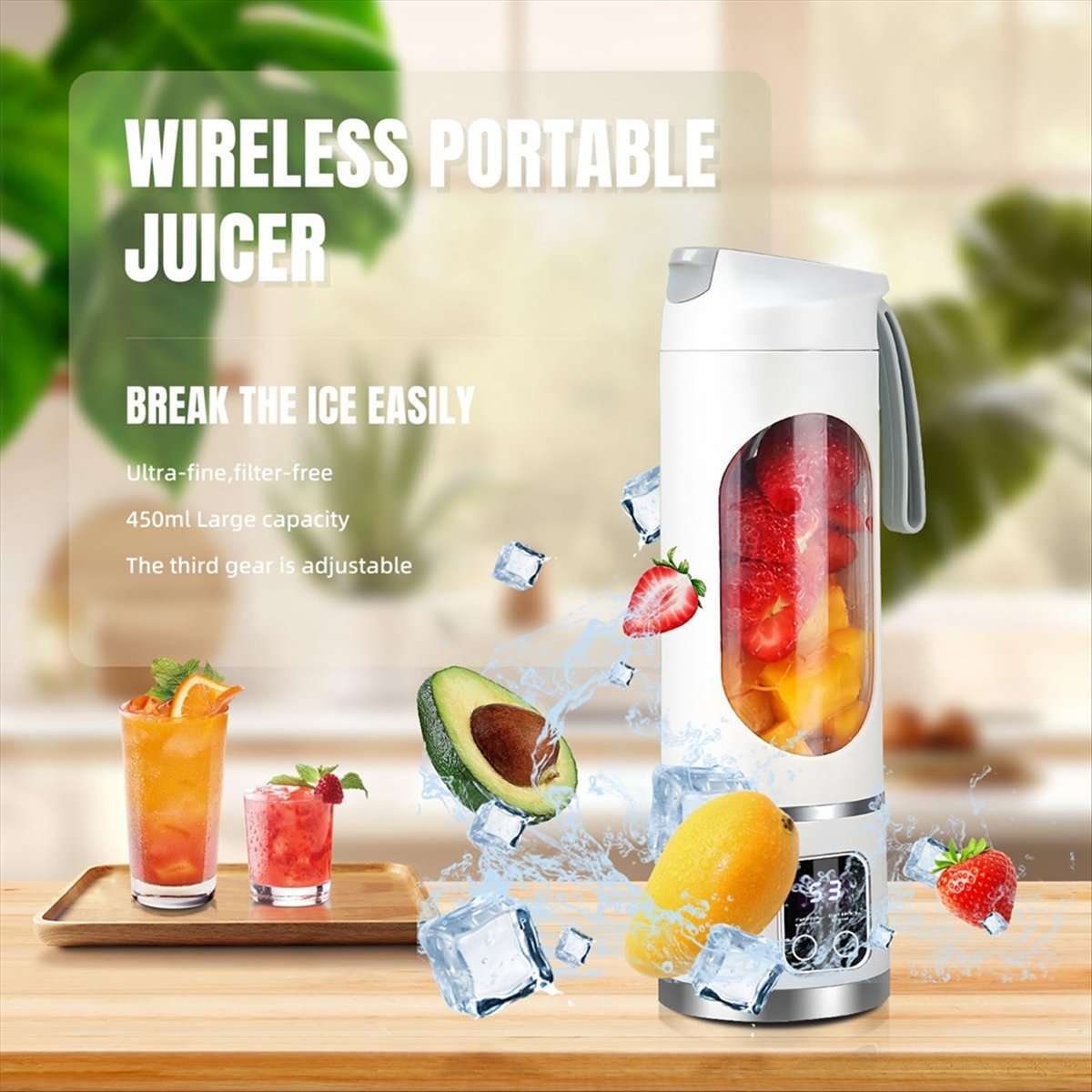 A20M USB Şarjlı Taşınabilir Bl - Portable Blender Usb Rechargeable incelemesi ve fiyatı