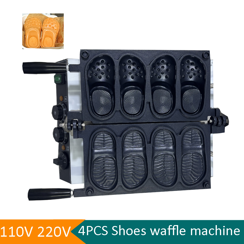 Ticari Terlik Şeklinde Waffle  - Mini Waffle Maker Machine incelemesi ve fiyatı